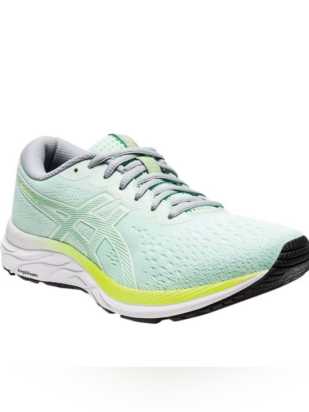 ASICS Mint Green and Neon Yellow Women's Running Shoe